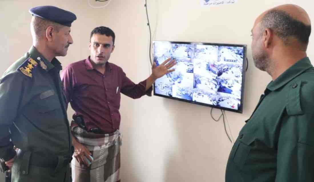 شرطة تعز تُدشن المرحلة التاسعة من مشروع التحكم المرئي Image