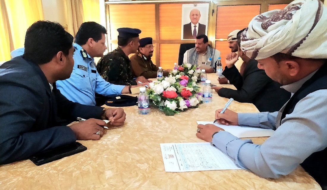 اجتماع بمأرب يناقش الوضع الأمني في المحافظة Image