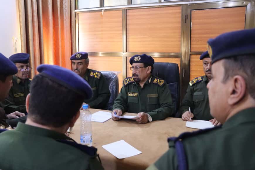 اجتماع أمني دوري بشرطة محافظة مأرب يناقش عددا من القضايا الأمنية بالمحافظة Image