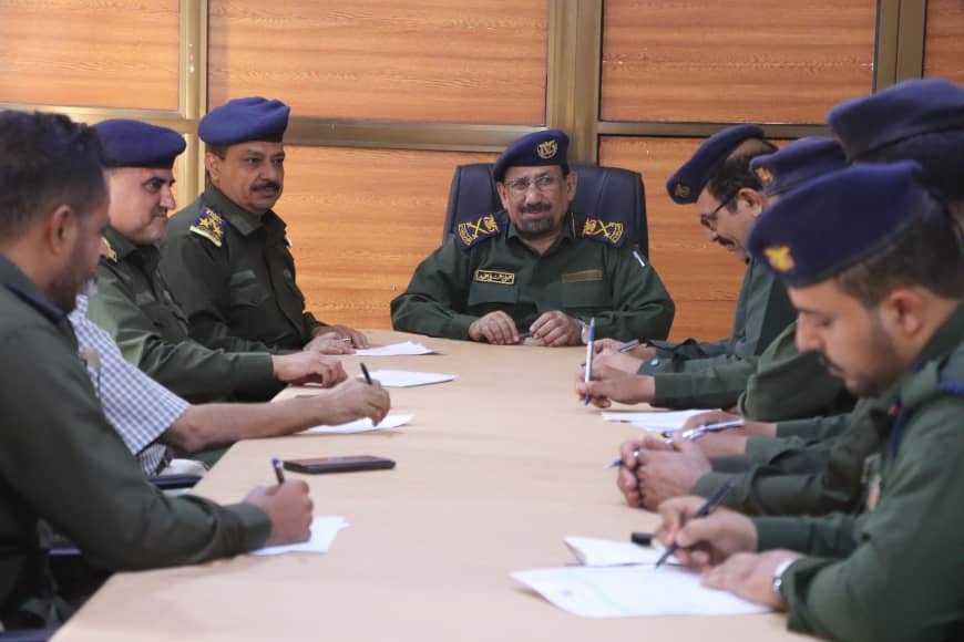  شرطة مأرب تناقش خطة إنشاء فروع الدفاع المدني بالمحافظة Image