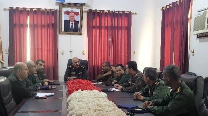 اجتماع ديوان الوزراة بسيئون  يستعرض جهود الشرطة في مكافحة الجريمة  Image