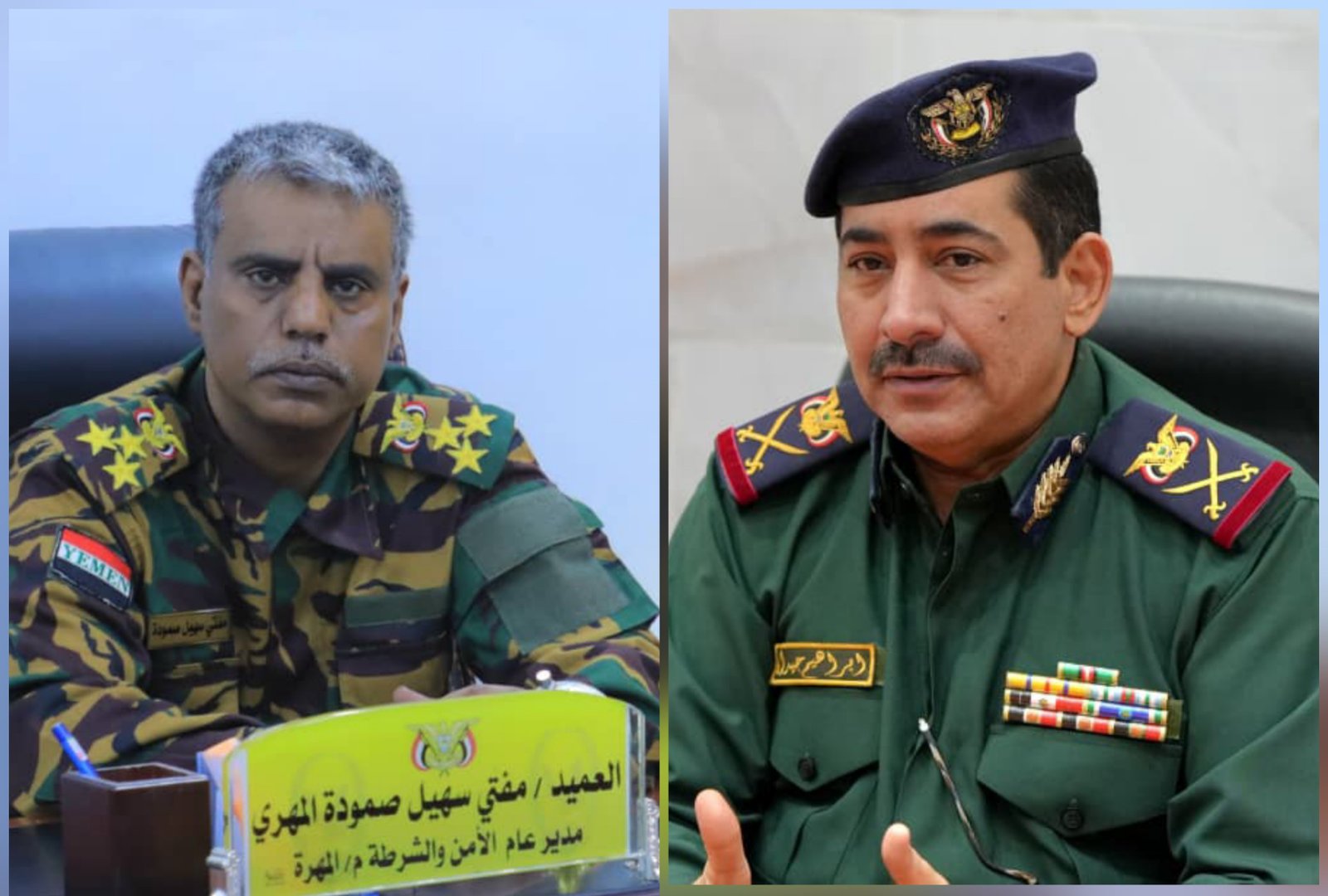 وزير الداخلية يطّلع على سير عملية مداهمة أوكار عصابات المخدرات في المهرة Image