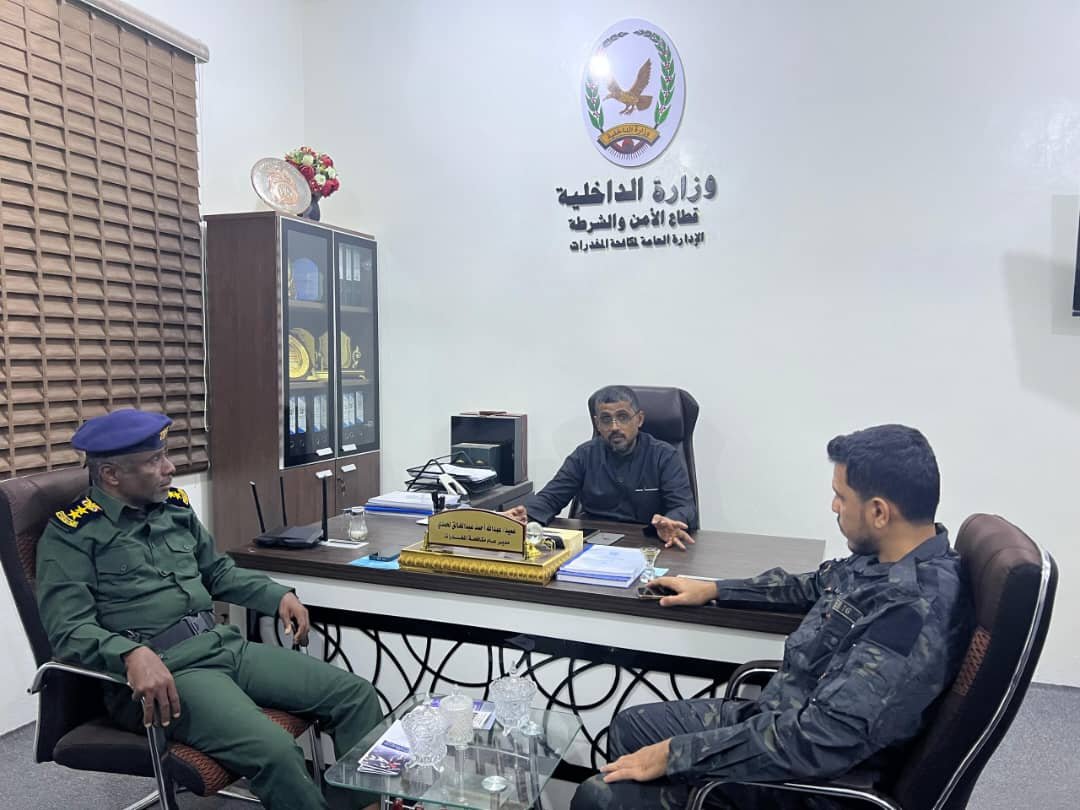 مدير عام مكافحة المخدرات يعقد اجتماعًا بمديري الفروع ببعض المحافظات ويقوم بزيارات تفقدية Image