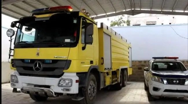 الدفاع المدني إخماد حريقين منفصلين في حضرموت وشبوة دون خسائر بشرية Image