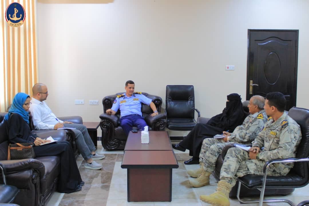 مصلحة خفر السواحل تبحث مع مكتب الأمم المتحدة للمرأة تعزيز دور المرأة في العمل الأمني Image