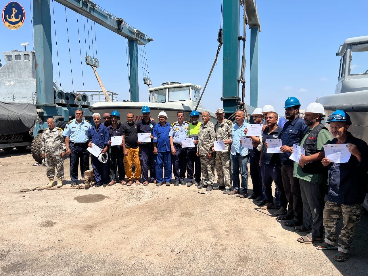 مصلحة خفر السواحل تختتم دورة  صيانة وإعادة تأهيل جاهزية الزوارق Image