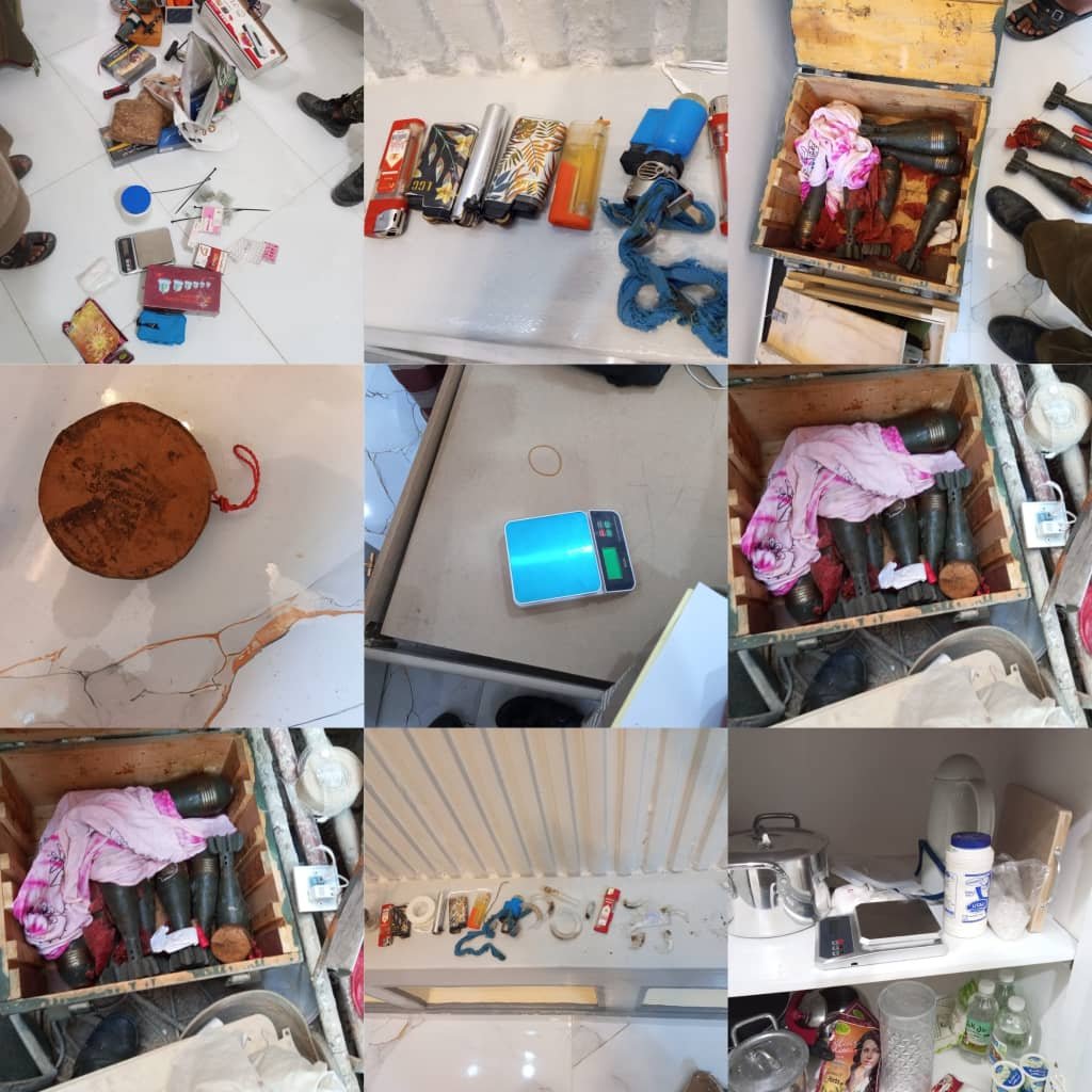 شرطة مديرية تريم تضبط خلية لتصنيع مادة الشبو وترويج المخدرات Image