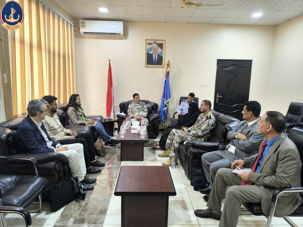 مصلحة خفر السواحل تعقد اجتماعًا مع فريق الخبراء المعني باليمن التابع لمجلس الأمن Image