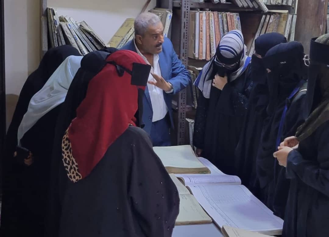 رئاسة مصلحة الأحوال المدنية تنفذ تدريباً ميدانياً للتعريف بالأرشفة وقيود السجل المدني استعداداً للتحول الرقمي Image