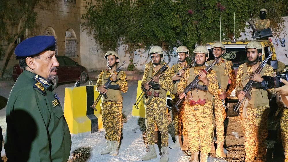 مدير عام #شرطة مأرب:ا الأجهزة الأمنية في المحافظة في أعلى درجات الجاهزية والاستعداد Image