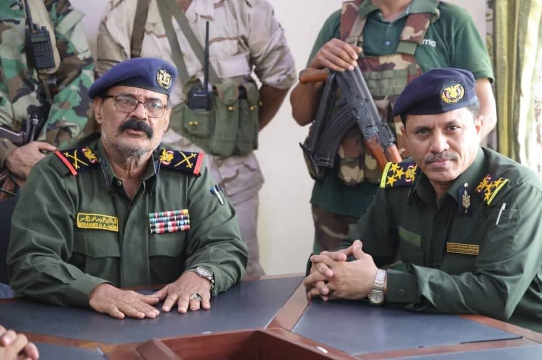 إجراء مراسم الاستلام والتسليم بين القيادة السابقة والجديدة لشرطة محافظة أبين Image
