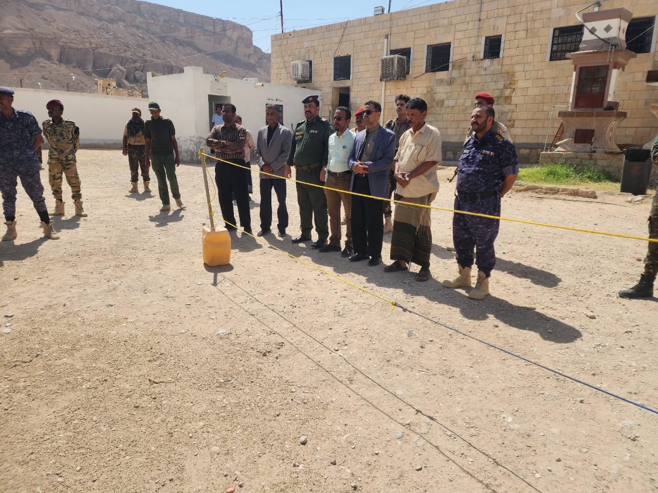 تنفيذ حكم قصاص شرعي بحق مدان بالقتل بوادي حضرموت  Image
