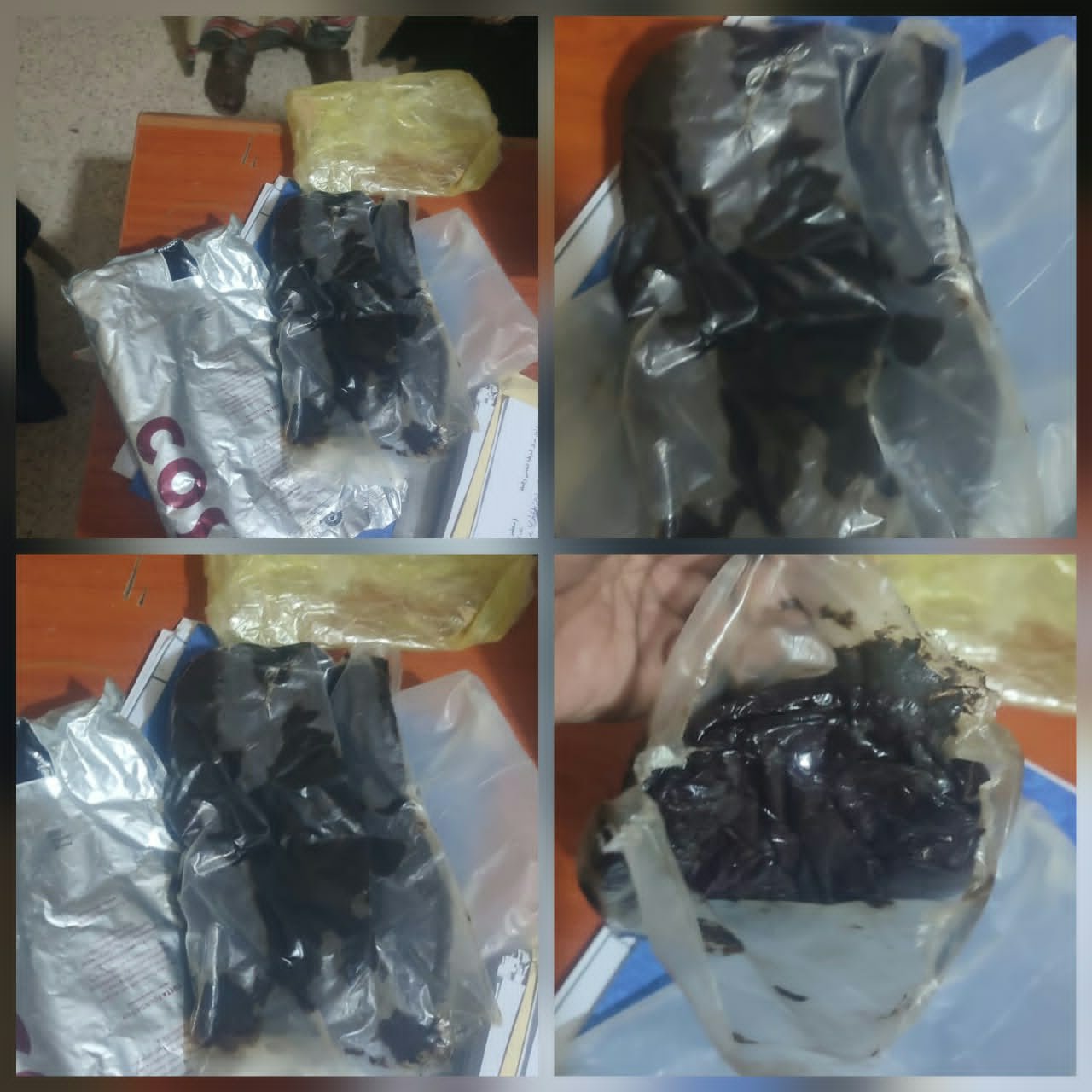 شرطة  الحامي بحضرموت تضبط شخصين بحوزتهما كيلوغرام من مادة الحشيش المخدر Image